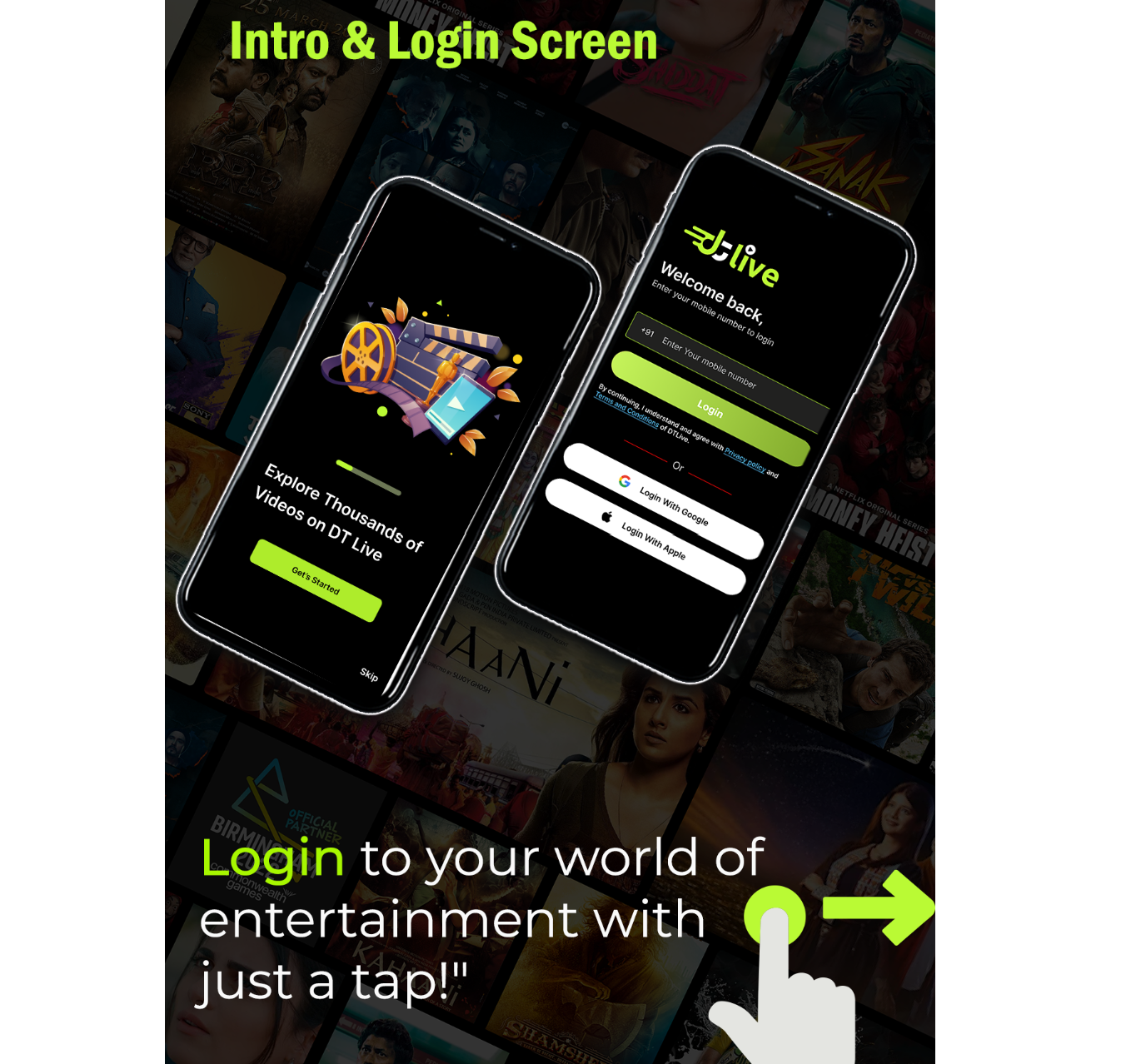 DTLive v1.6 Movie app source code